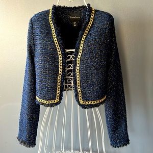 NWT Christian lacroix cropped blazer